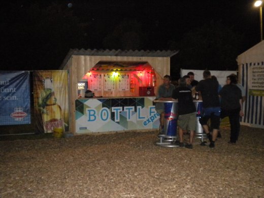 Aufbauarbeiten sind abgeschlossen, das Fest kann beginnen
