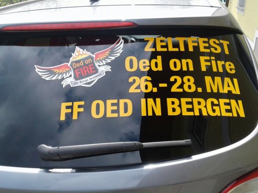 Autoaufkleber 2017
