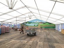 Fest Aufbauarbeiten voll im Gange