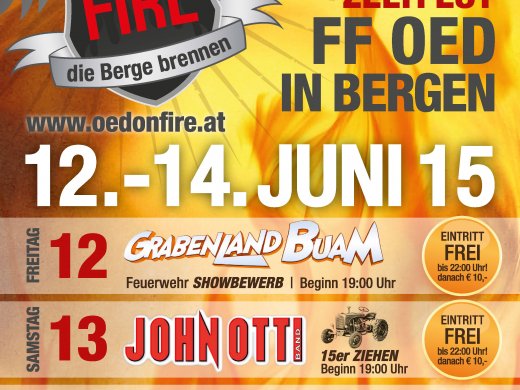 "Die Berge brennen" wieder!