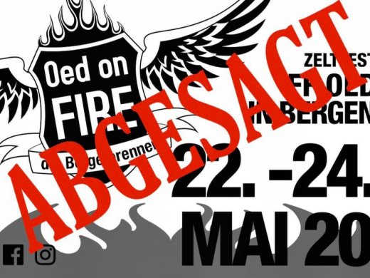 Zeltfest 2020 abgesagt